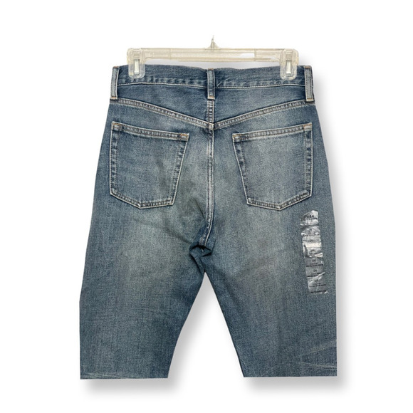 Polo Ralph Lauren Skinny Jeans High Waisted Slim Fit Beaded Slits Blue W 26 NWT - Picture 7 of 11